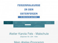 karolafels.de Webseite Vorschau