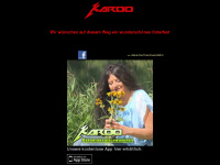 karoo-music.de Webseite Vorschau