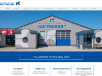 karosserie-kormesser.at Webseite Vorschau