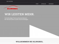 karosseriebau-klingbeil.de Webseite Vorschau