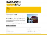 karrasch-bau.de Webseite Vorschau