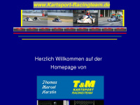kartsport-racingteam.de Webseite Vorschau