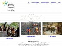 kaspar-hauser-schule.de Webseite Vorschau