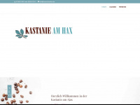 kastanieamhax.de Webseite Vorschau