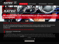 katec-karosserietechnik.de Webseite Vorschau