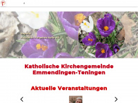 kath-emmendingen.de Webseite Vorschau