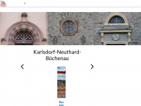 kath-neuthard.de Webseite Vorschau