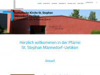 kath-maennedorf-uetikon.ch Webseite Vorschau