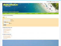 makarskainfo.com Webseite Vorschau
