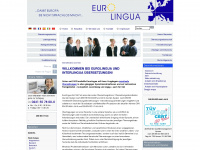 eurolingua.de Webseite Vorschau