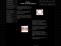 dekadenz-schmuck.de Webseite Vorschau