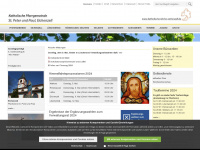 katholische-kirche-eichenzell.de Webseite Vorschau