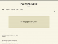 kathrina-sofie.de Webseite Vorschau
