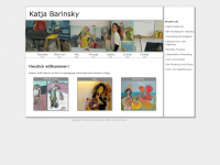 katja-barinsky.de Webseite Vorschau