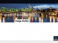 katja-dofel.de Webseite Vorschau