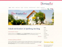 komfortzimmer-kattigarhof.at Webseite Vorschau