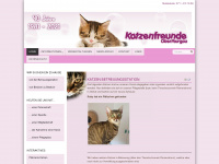 katzenfreunde-oberthurgau.ch Webseite Vorschau