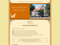 katzenpension-altglienicke.de Webseite Vorschau