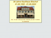 kaufhaus-bischof.de Webseite Vorschau