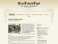 kautabaktopf.de Webseite Vorschau