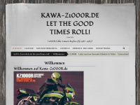 kawa-z1000r.de Webseite Vorschau