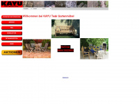 kayu.at Webseite Vorschau