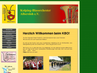 kbo-albersloh.de Webseite Vorschau