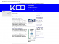 kco-oberflaechentechnik.de Webseite Vorschau