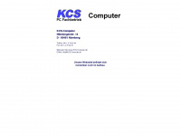 kcs-computer.de Webseite Vorschau