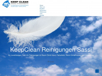 keepclean.ch Webseite Vorschau