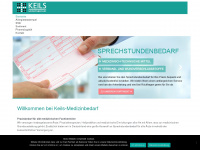 keils-medizinbedarf.de Webseite Vorschau