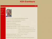kek-eventtours.de Webseite Vorschau