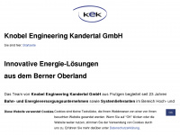 kekgmbh.ch Webseite Vorschau