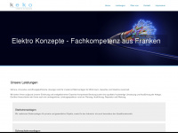 keko-elektro.de Webseite Vorschau