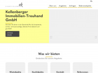kellenberger-immobilien.ch Webseite Vorschau