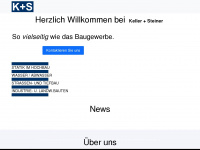 kellersteiner.ch Webseite Vorschau