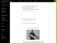 kellners-fischpraeparation.de Webseite Vorschau