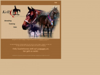 kelly-quarterhorses.de Webseite Vorschau
