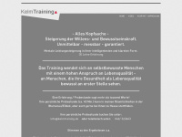 kelmtraining.de Webseite Vorschau