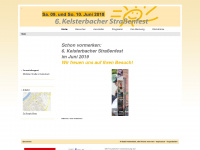 kelsterbacher-strassenfest.de Webseite Vorschau