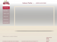 kelterei-pfeiffer.de Webseite Vorschau
