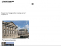 kemmermann.de Webseite Vorschau