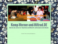 kemp-werner-und-hiltrud.de Webseite Vorschau