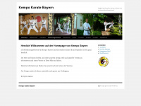 kempo-karate-bayern.de Webseite Vorschau