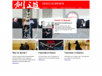 kendo-bremen.de Webseite Vorschau