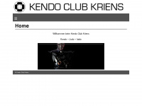 kendoclubkriens.ch Webseite Vorschau