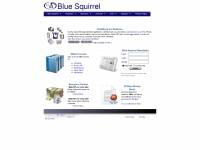 bluesquirrel.com Webseite Vorschau