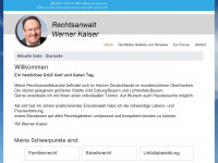 kanzlei-kaiser.de Webseite Vorschau