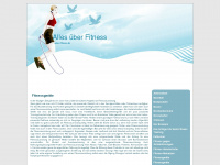 ueber-fitness.de Webseite Vorschau