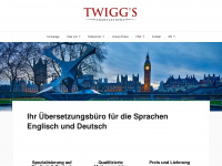 twigg.de Webseite Vorschau